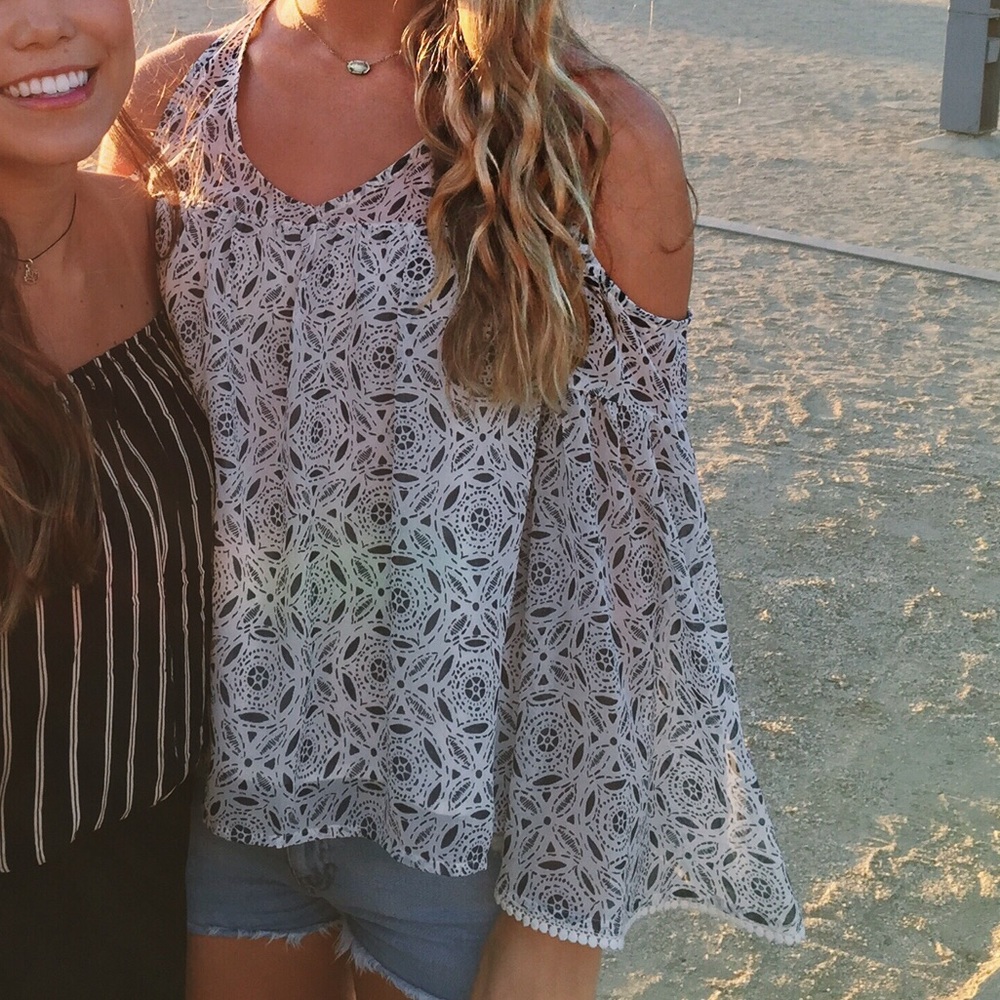 Abercrombie off the shoulder top